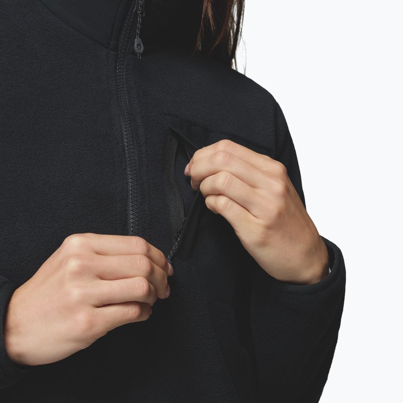 Dámská fleecová mikina Columbia Pacific Arch 200 Half Zip Fleece Black 7