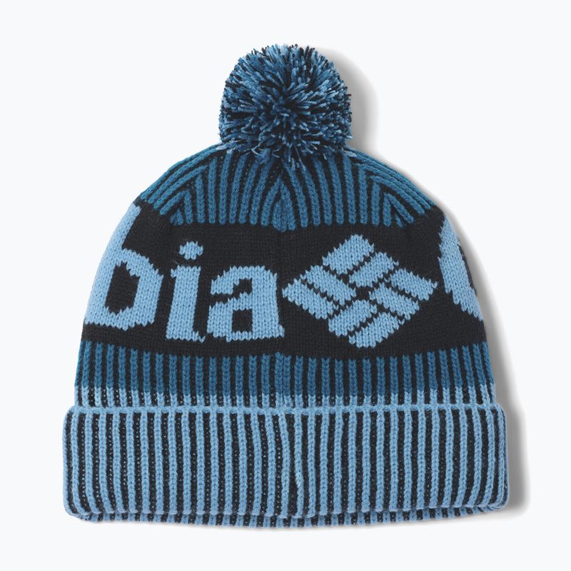 Dětská zimní čepice Columbia Polar Powder III rainy day/phoenix blue/black 3