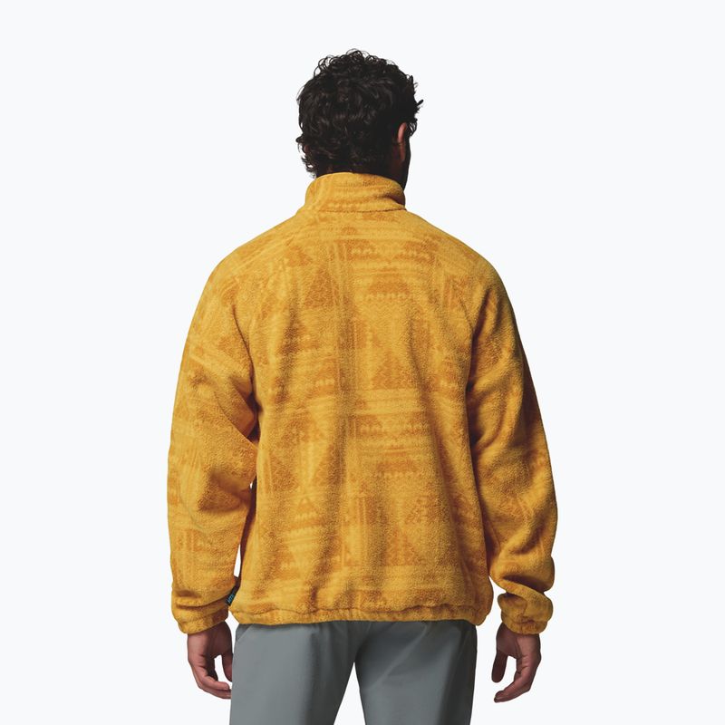 Pánská fleecová mikina Columbia Timber Crest MTR Fleece Printed HZ squash/geomix tonal 3