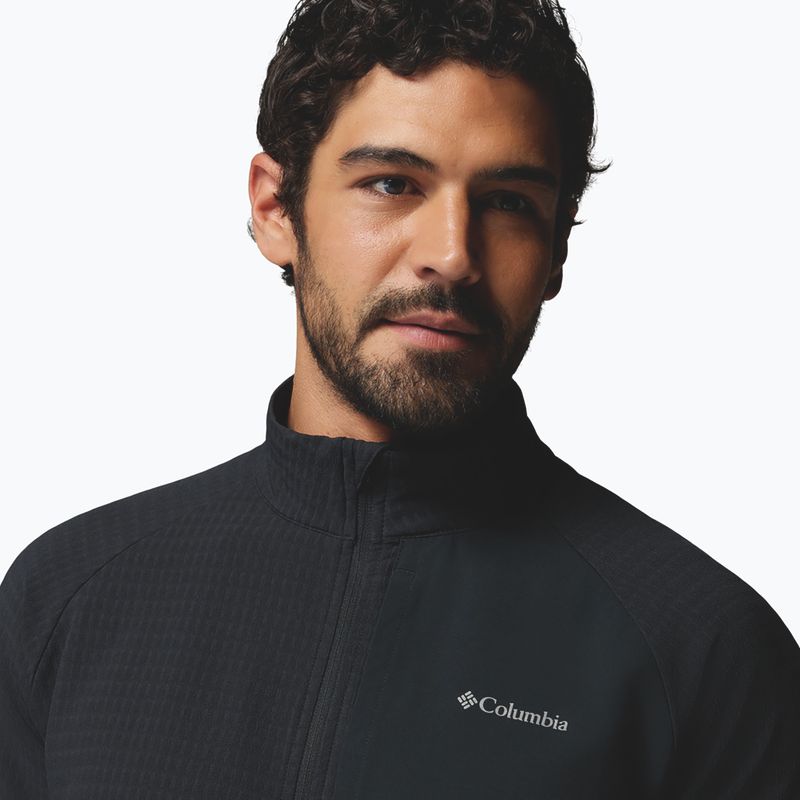 Pánská fleecová mikina Columbia Superior Summit Grid Full Zip black 6