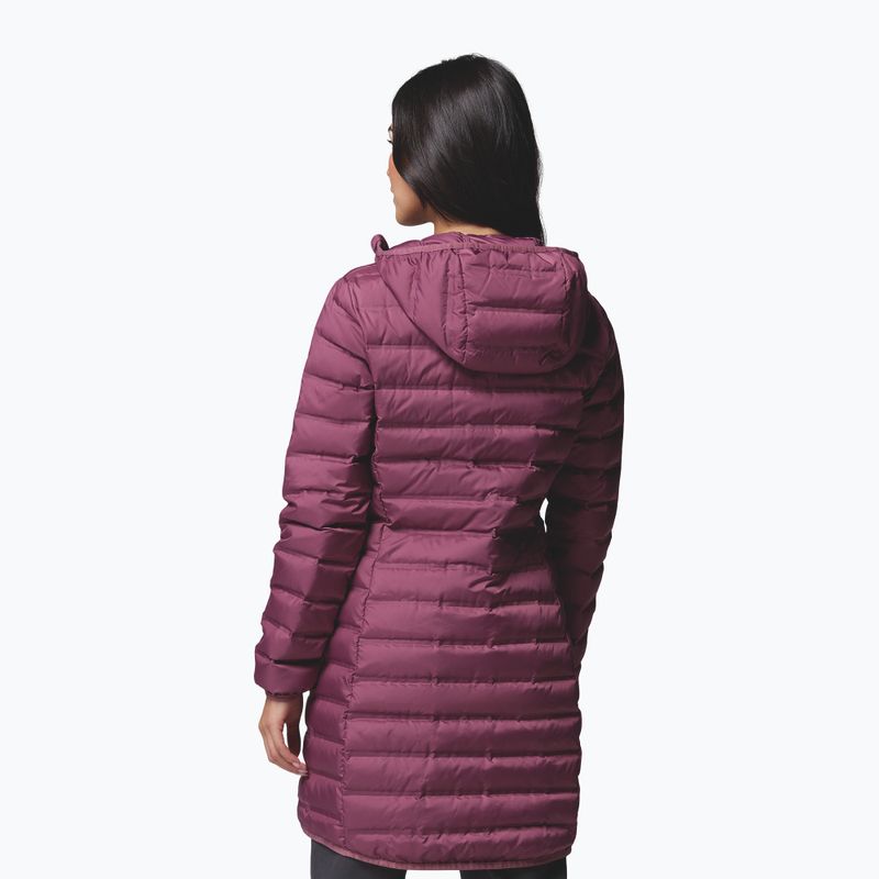 Dámská péřová bunda Columbia Lake 22 II Down Long Hooded antique mauve 3