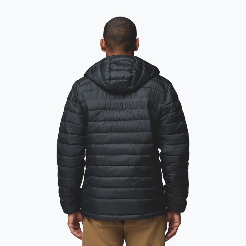 Pánská bunda Columbia Powder Lite II Hooded black ripstop 3