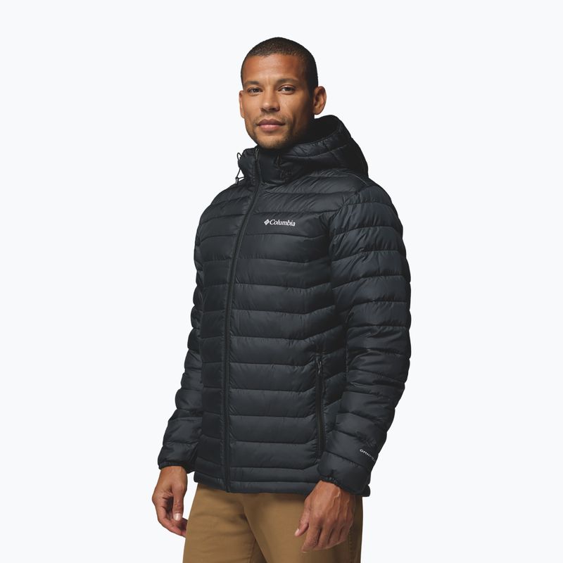Pánská bunda Columbia Powder Lite II Hooded black ripstop 5
