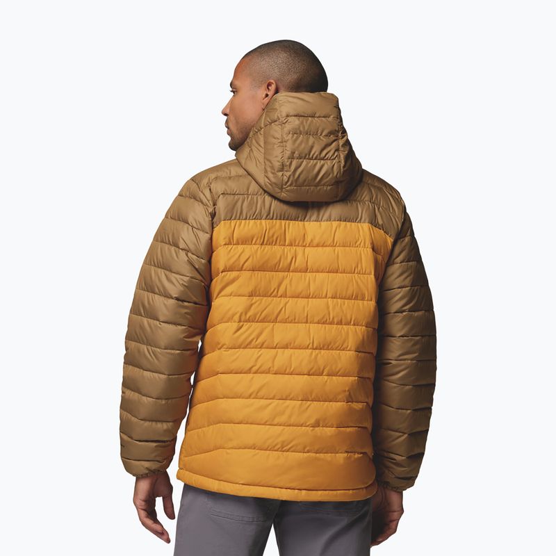Kurtka męska Columbia Powder Lite II Hooded squash/delta 3