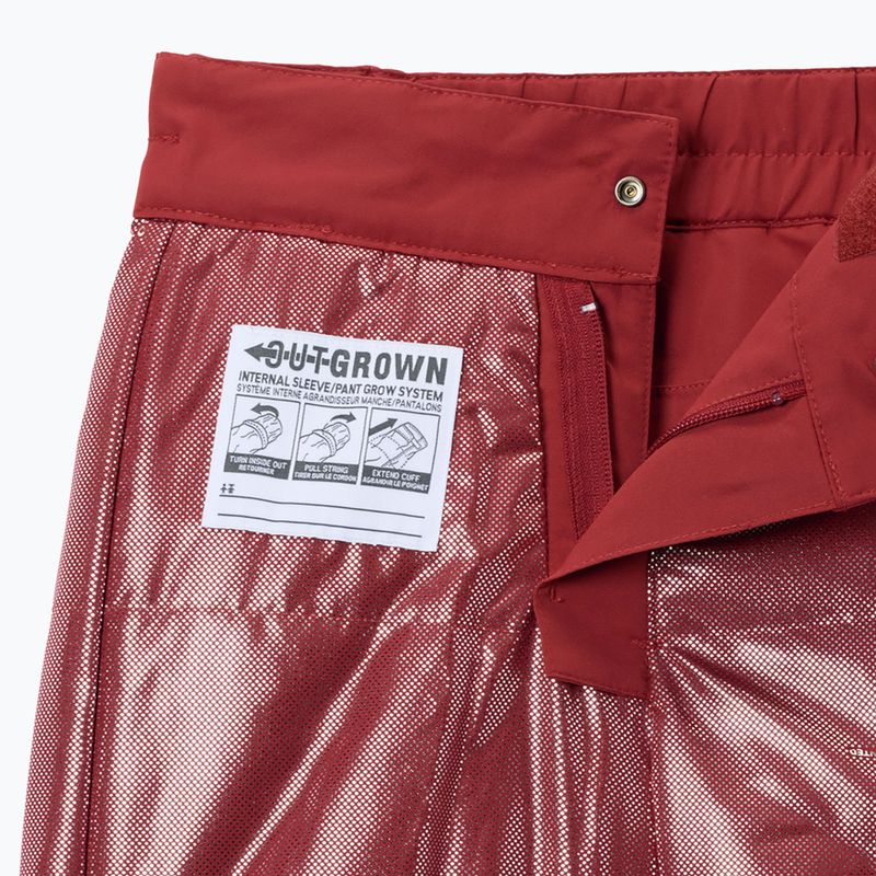 Dětské lyžařské kalhoty Columbia Bugaboo IV red oxide 3
