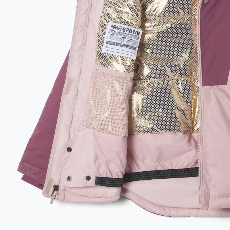 Dětská lyžařská bunda Columbia Mighty Mogul III mineral pink/antique mauve 3