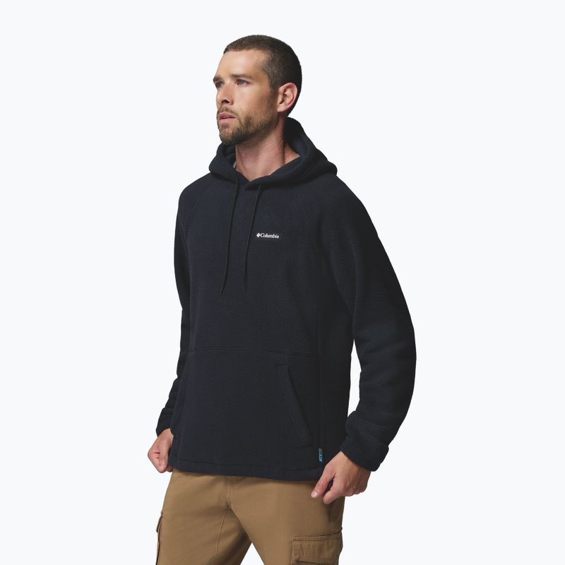 Pánská fleecová mikina Columbia Timber Crest MTR Fleece Hoodie black 4
