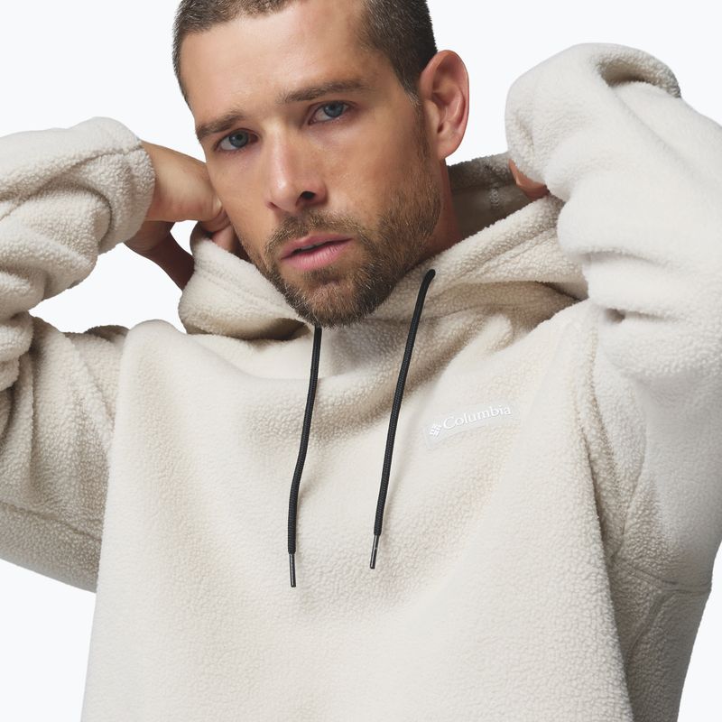 Pánská fleecová mikina Columbia Timber Crest MTR Fleece Hoodie dark stone 5