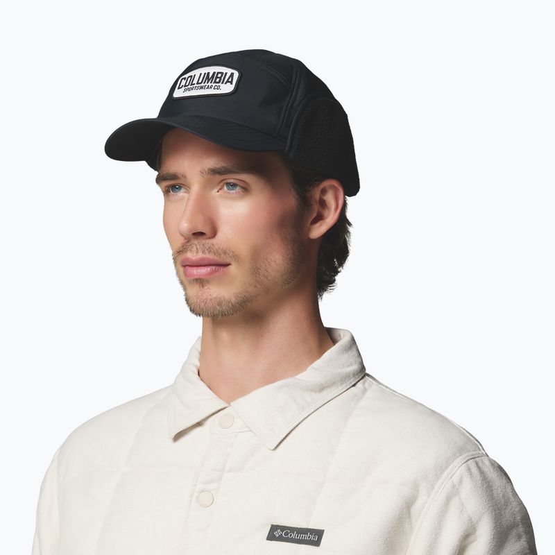 Kšiltovka Columbia Landroamer Ear Flap black/working badge 4