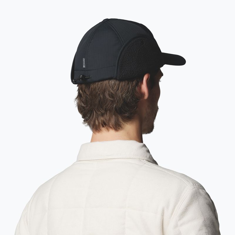 Kšiltovka Columbia Landroamer Ear Flap black/working badge 5
