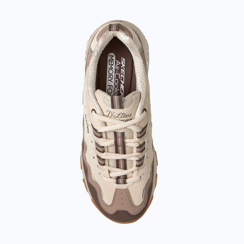Dámské boty SKECHERS D'Lites Vintage Wave beige 6