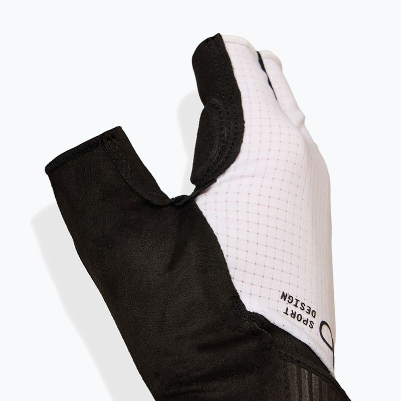 Pánské cyklistické rukavice Giro Bravo II Gel white 3