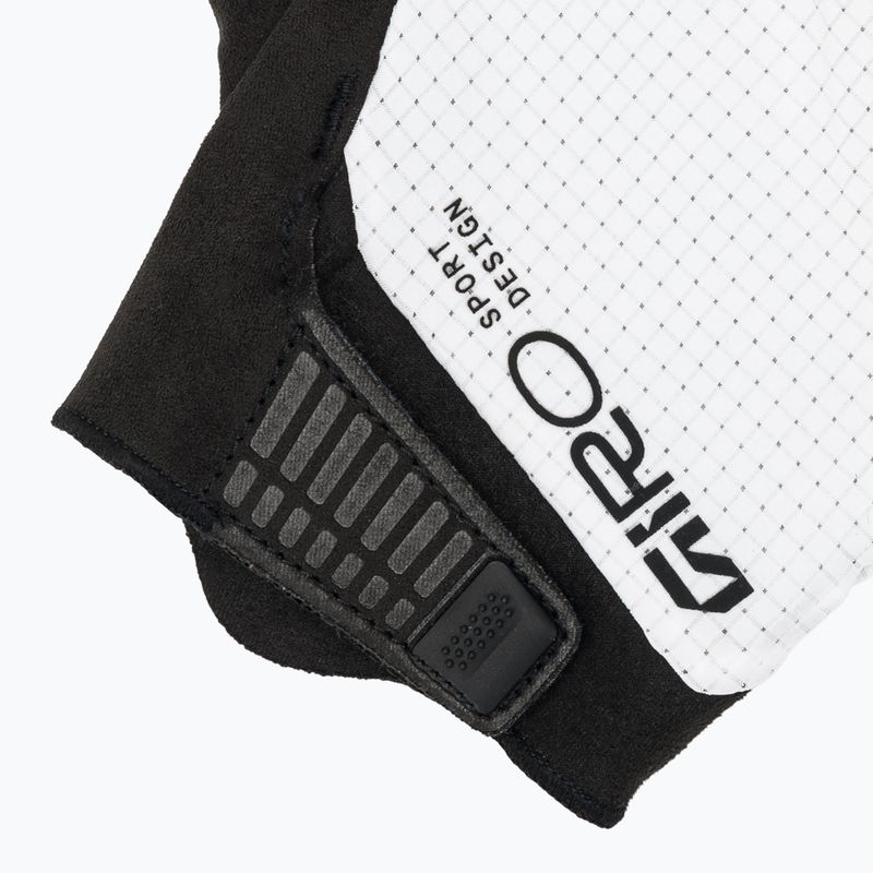 Pánské cyklistické rukavice Giro Bravo II Gel white 4