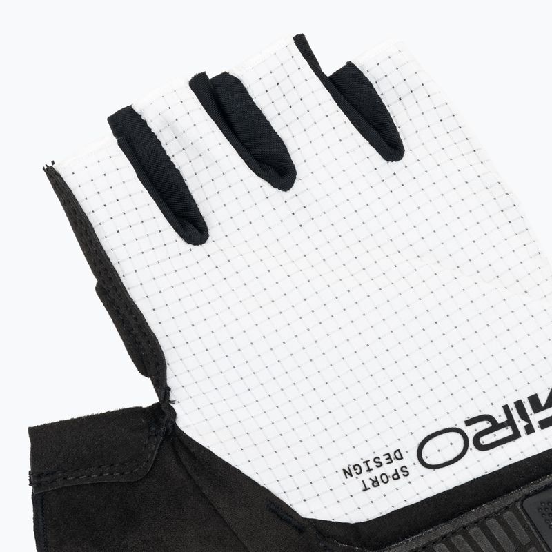Pánské cyklistické rukavice Giro Bravo II Gel white 5