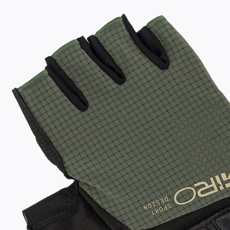 Pánské cyklistické rukavice Giro Bravo II Gel dark sage 5