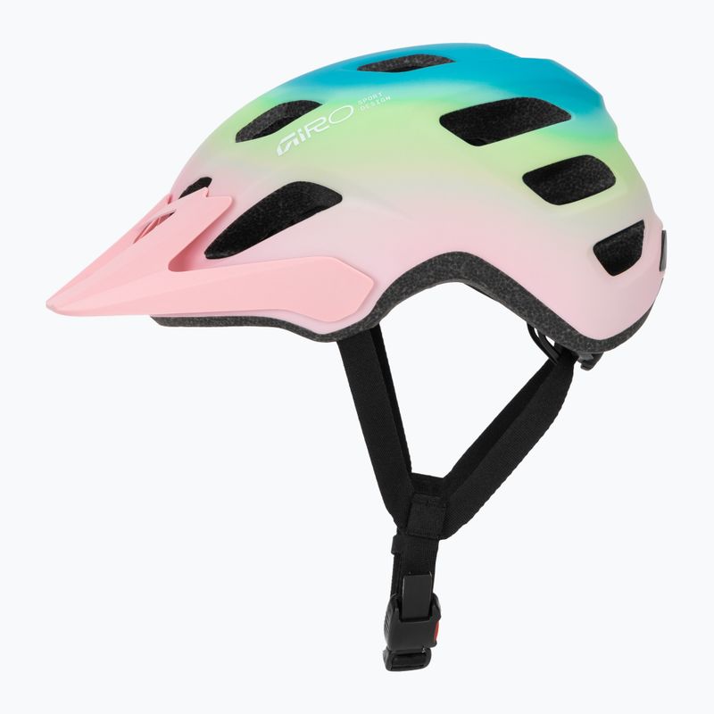 Dětská cyklistická helma Giro Tremor Child JR matte light pink/green fade 3