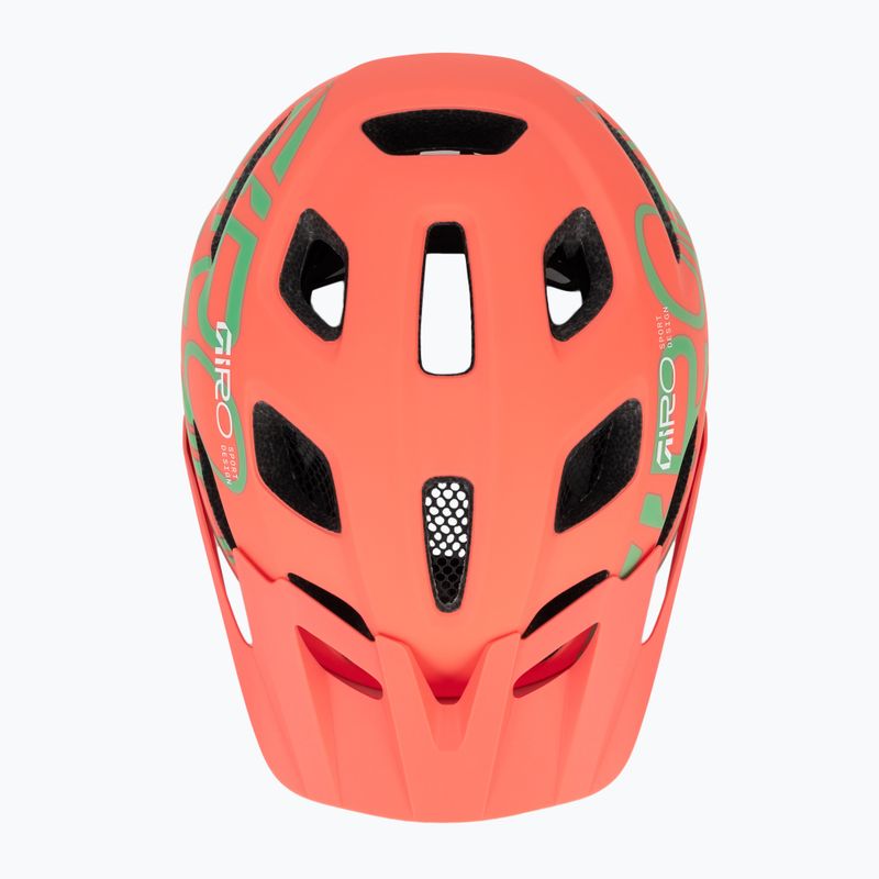 Dětská cyklistická helma Giro Tremor Child JR matte endless green 6