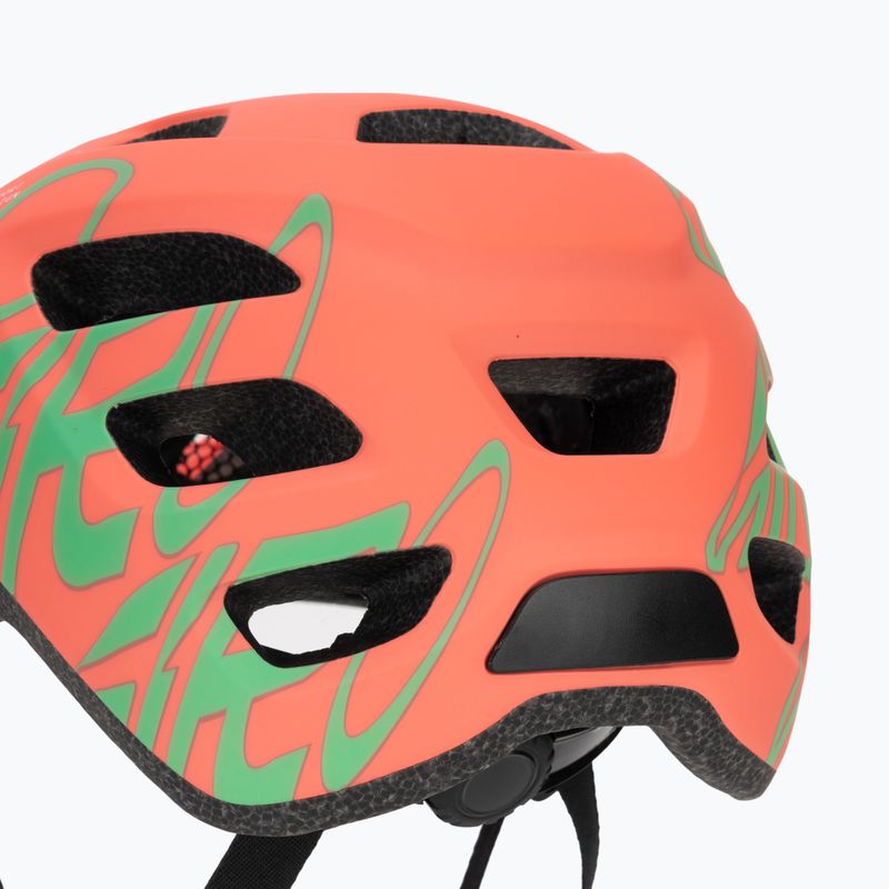 Dětská cyklistická helma Giro Tremor Child JR matte endless green 7