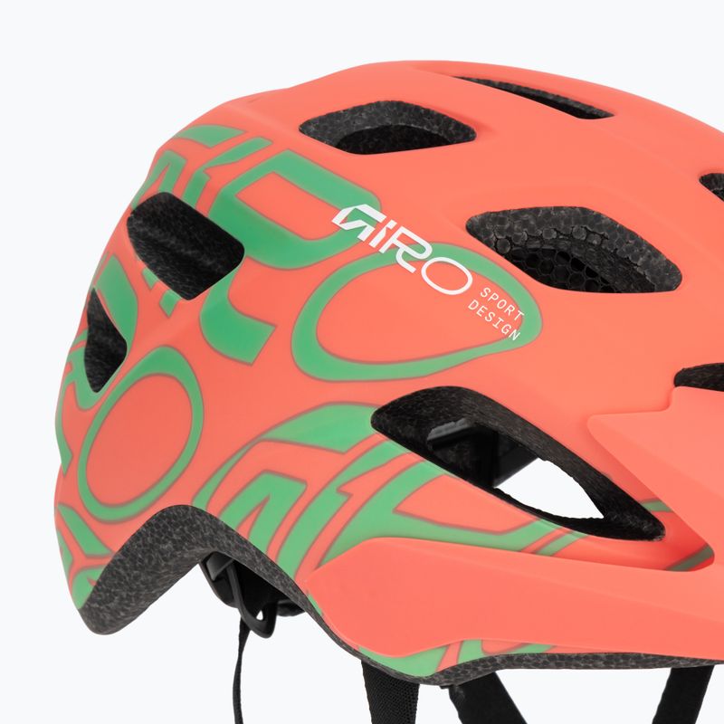 Dětská cyklistická helma Giro Tremor Child JR matte endless green 8