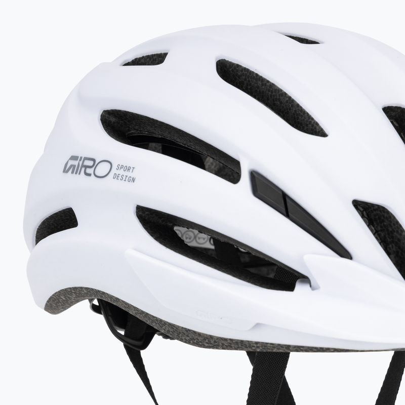 Cyklistická helma Giro Register II matte white/grey 8