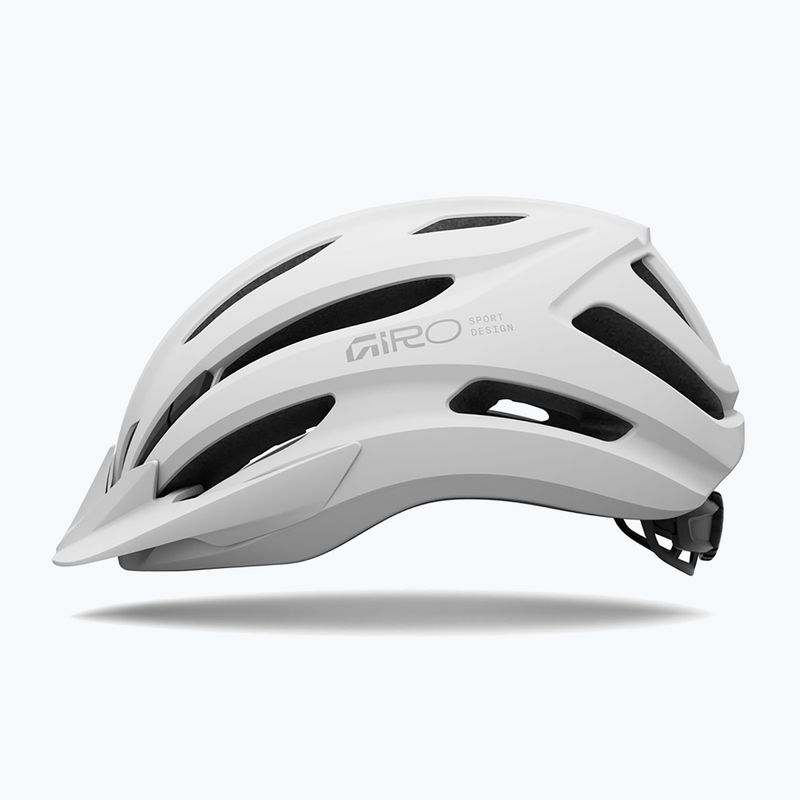 Cyklistická helma Giro Register II matte white/grey 2