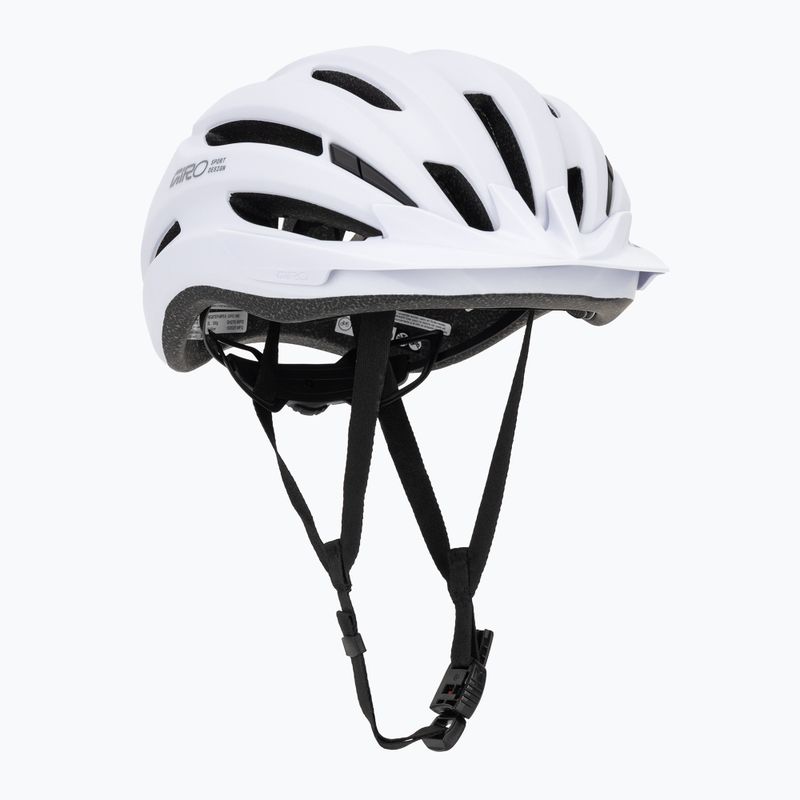 Cyklistická helma Giro Register II XL matte white/grey