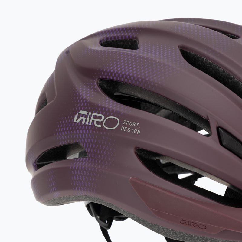 Cyklistická helma Giro Register II W matte maroon pulse 7