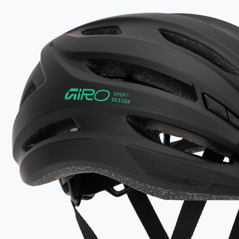 Dětská cyklistická helma Giro Register II matte black/vivid green 8