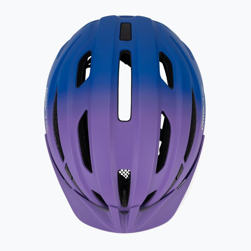 Dětská cyklistická helma Giro Register II matte purple haze/blue jewel fade 6
