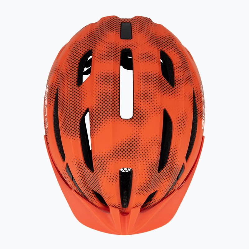 Dětská cyklistická helma Giro Register II matte motion orange 6