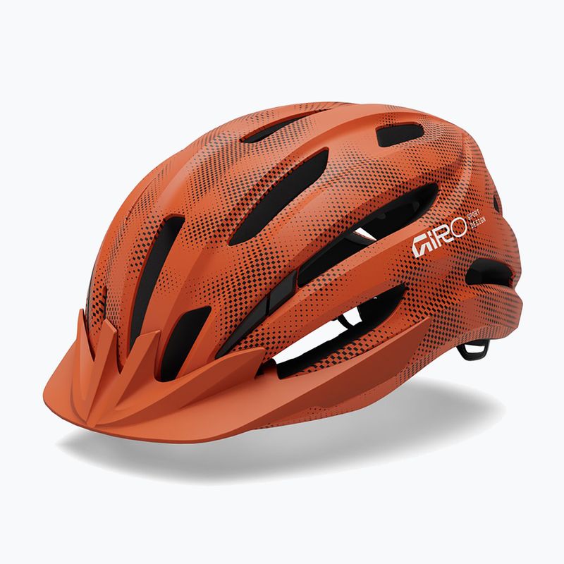 Dětská cyklistická helma Giro Register II matte motion orange
