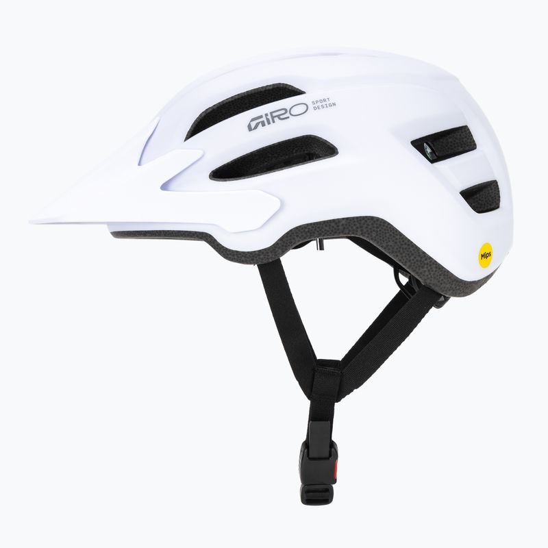 Cyklistická helma Giro Fixture II MIPS matte white/grey 3