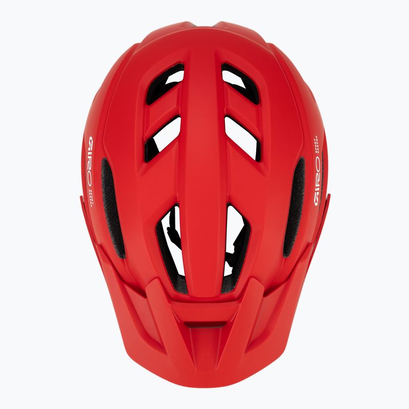 Cyklistická helma Giro Fixture II MIPS matte flame red 6