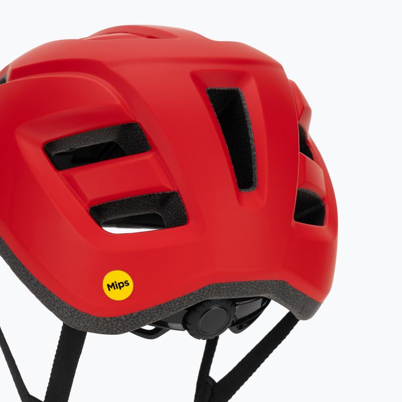 Cyklistická helma Giro Fixture II MIPS matte flame red 7