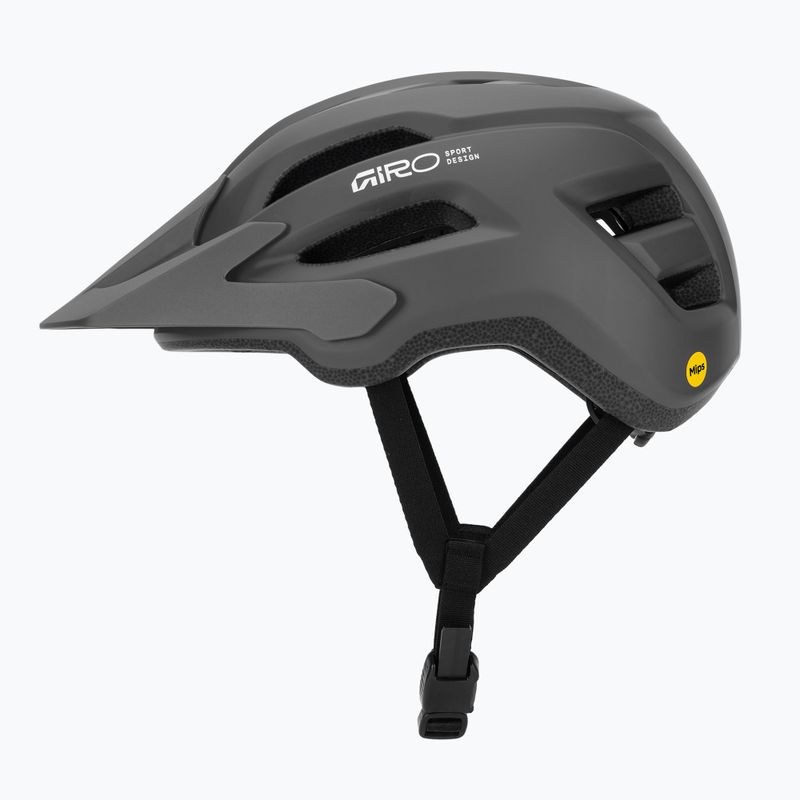Cyklistická helma Giro Fixture II MIPS matte dark sage 3
