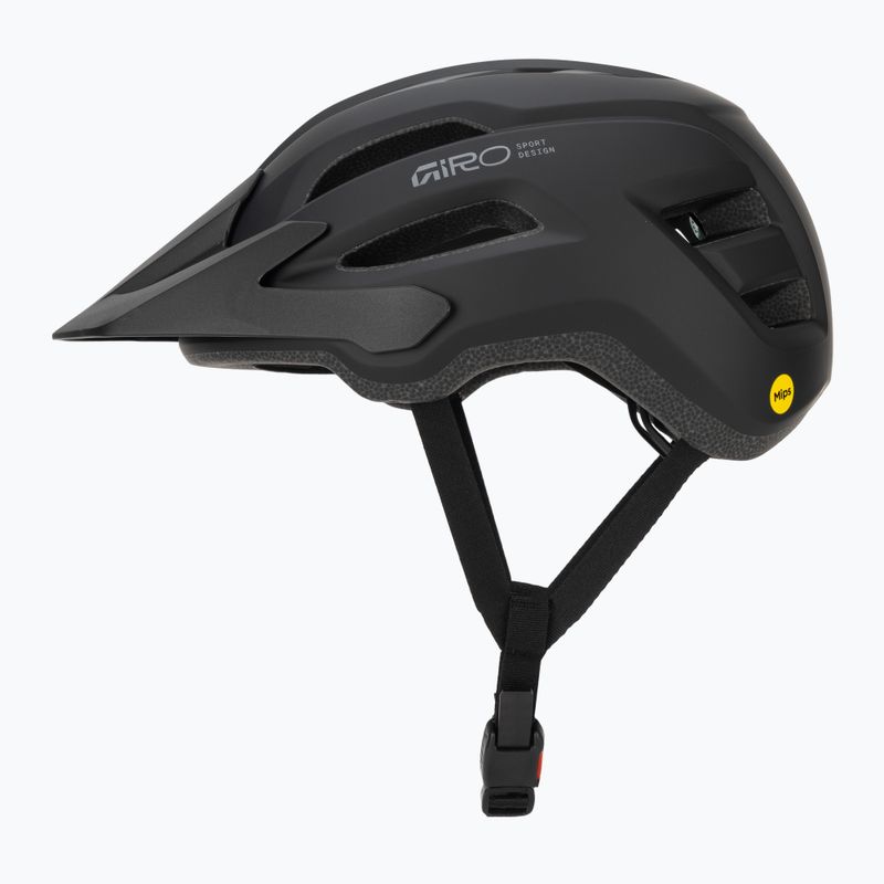 Cyklistická helma Giro Fixture II MIPS matte black/grey 3