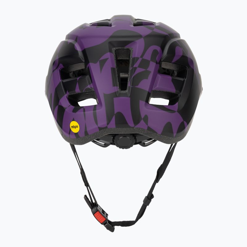 Cyklistická helma Giro Fixture II MIPS matte black/purple rush 4