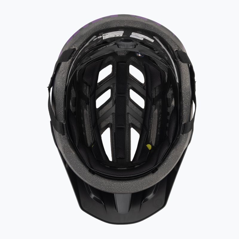 Cyklistická helma Giro Fixture II MIPS matte black/purple rush 5