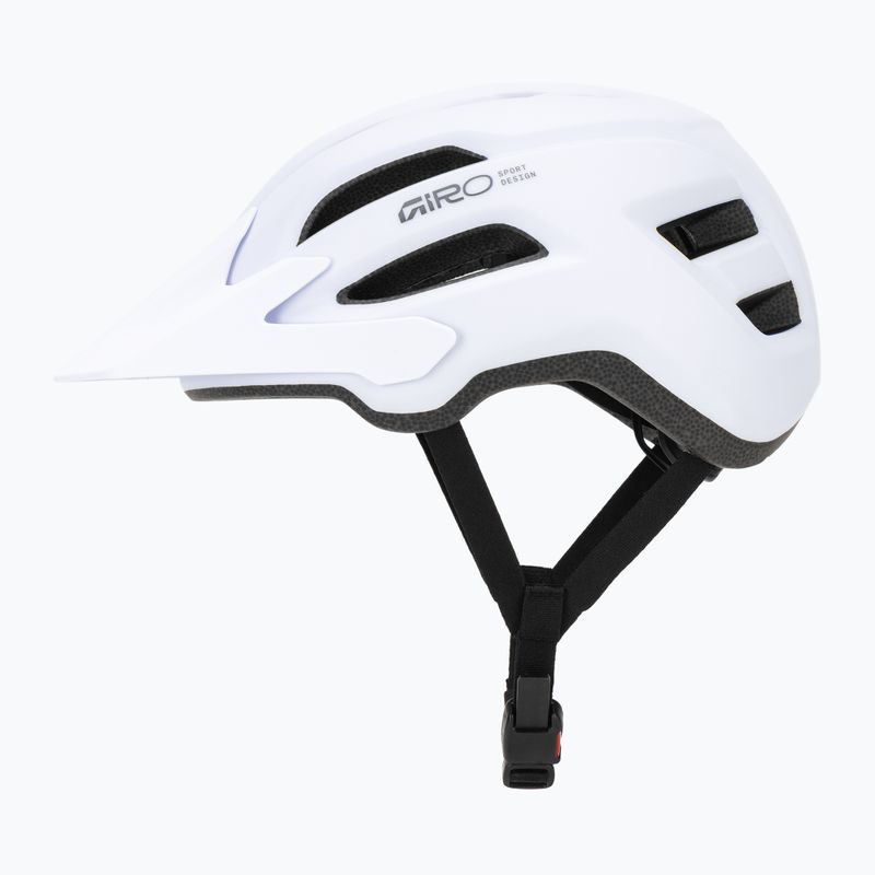 Cyklistická helma Giro Fixture II matte white/grey 3
