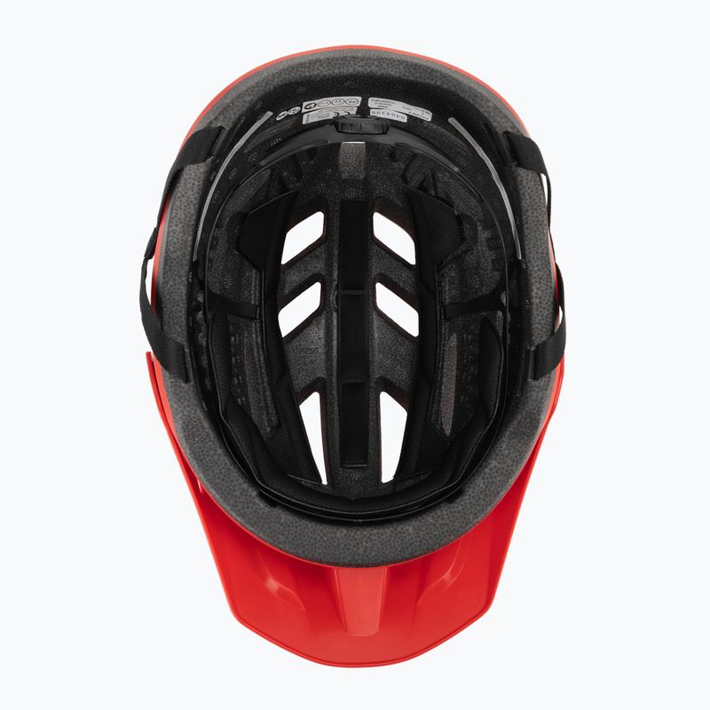 Cyklistická helma Giro Fixture II matte flame red 5