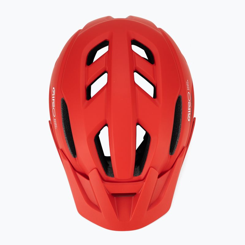 Cyklistická helma Giro Fixture II matte flame red 6