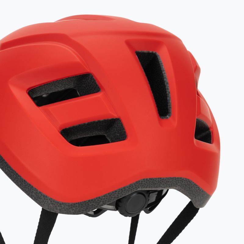 Cyklistická helma Giro Fixture II matte flame red 8