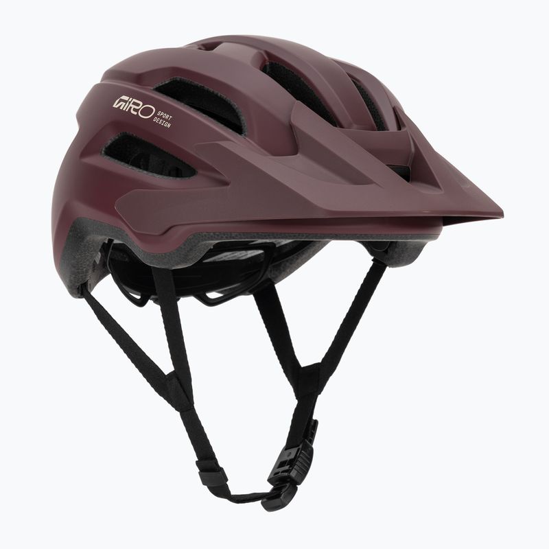 Cyklistická helma Giro Fixture II MIPS W matte maroon