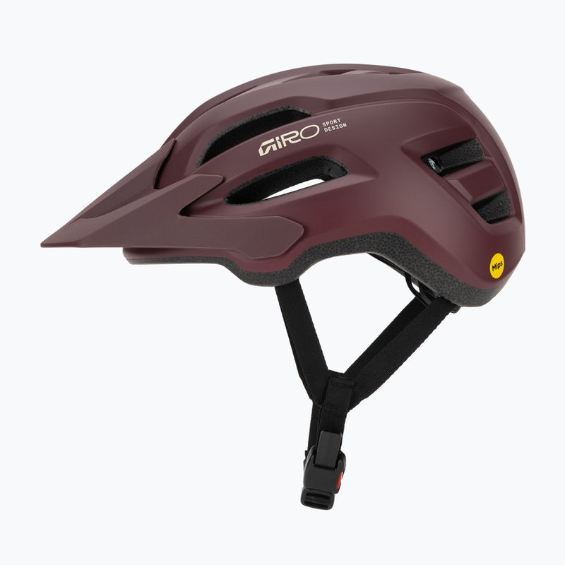 Cyklistická helma Giro Fixture II MIPS W matte maroon 3