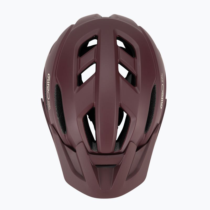 Cyklistická helma Giro Fixture II MIPS W matte maroon 6
