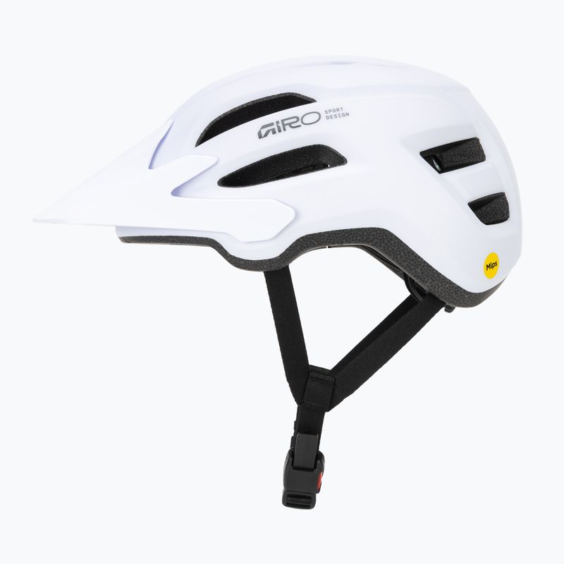 Cyklistická helma Giro Fixture II MIPS W matte white/chrome 3