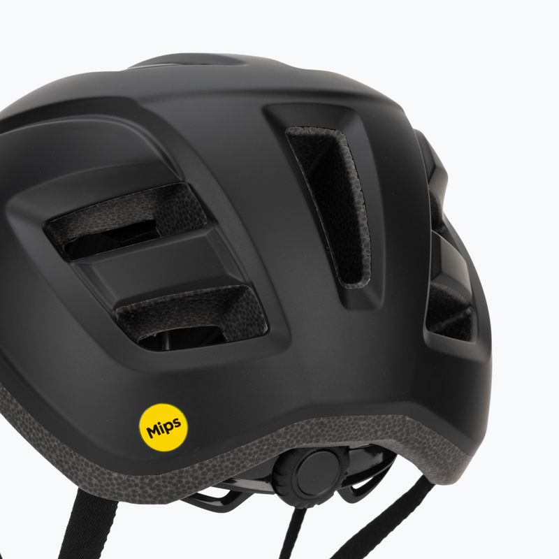 Dětská cyklistická helma Giro Fixture II MIPS matte black/vivid green 7