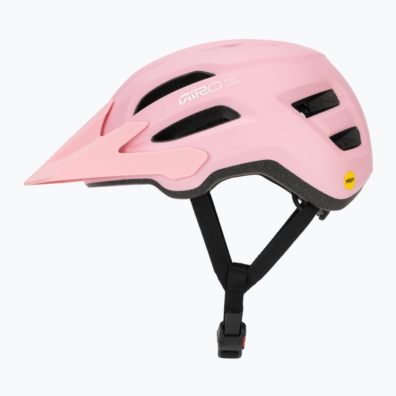 Dětská cyklistická helma Giro Fixture II MIPS matte light pink 3