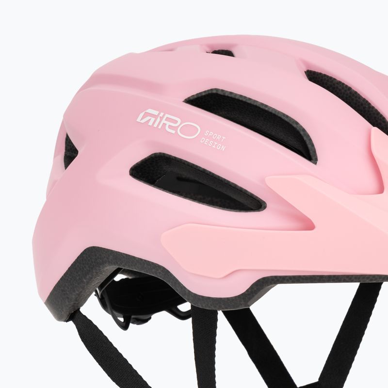Dětská cyklistická helma Giro Fixture II MIPS matte light pink 8