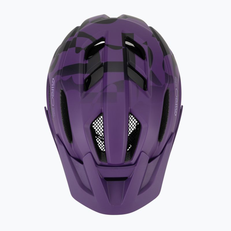 Dětská cyklistická helma Giro Fixture II MIPS matte purple rush 6